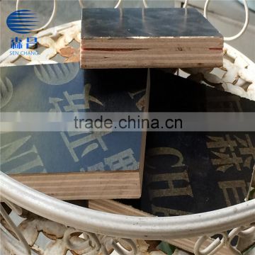 Alibaba China construction cement 18mm black and brown film faced plywood