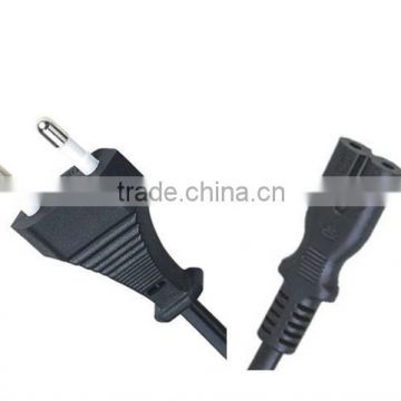 euro standard VDE approval laptop power supply cord