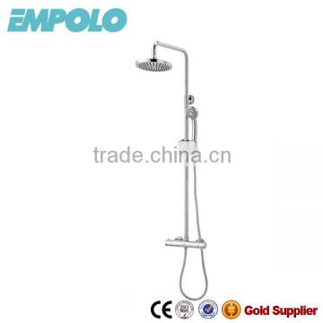 Surface Mounted Chrome Brass Thermostatic Shower Mixer 02 4601B
