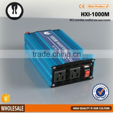square wave 1000w best brand power battery backup led emergency inverter power pack with MCU technology