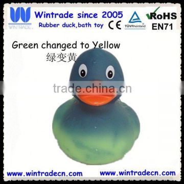 New bath toy color changing toy duck