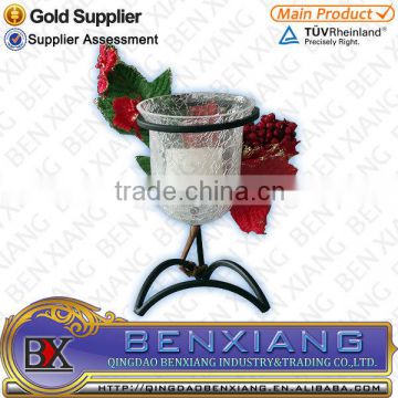 wrought iron candle holder with high quality and good price