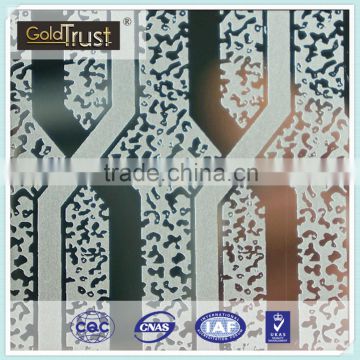 etching-- SUS304/316/316l/430 stainless steel decorative mirror etching