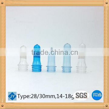 28mm/30mm 13g14g15g17g18g Plastic transperant mineral water bottle pet bottle preform