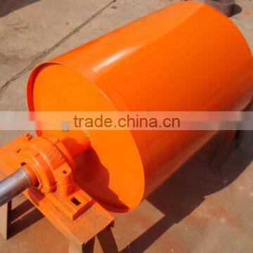 Magnetic drum magnet for conveyor belt