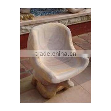 sandstone marble single chair