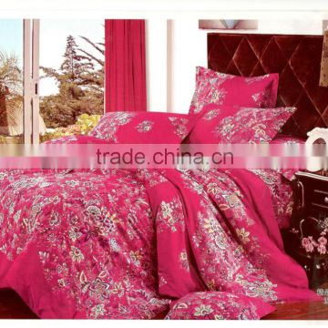 100% cotton peach bed spread fabric 32*32 133*72 98"