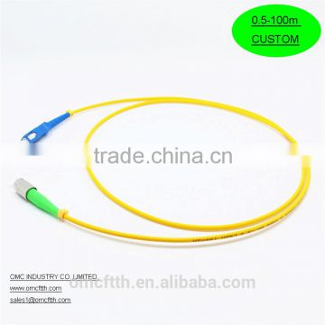 High quality China-made SC UPC-FC APC Simplex Fiber optic patch cord