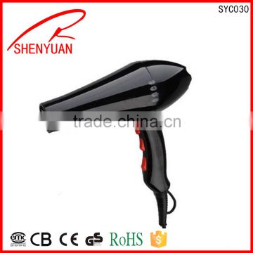 Fashion style Professional personal care Lightweight and Durable Hair Dryer popular for western girls Hanging loop