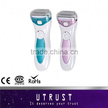 Appealing Handy purple Rechargeable electric lady shaver
