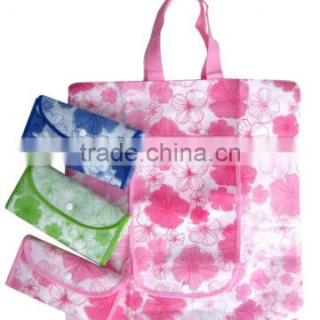 The newest folded shopping bag with full color printing