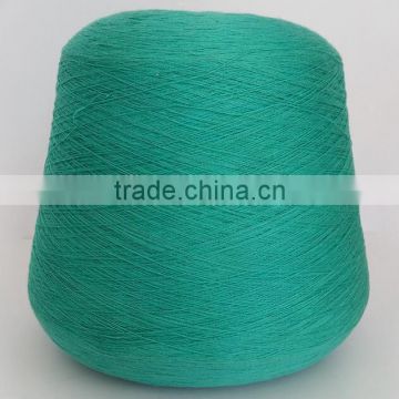 100% twisted cotton yarn 60/2 dyed combed cotton yarn for knitting