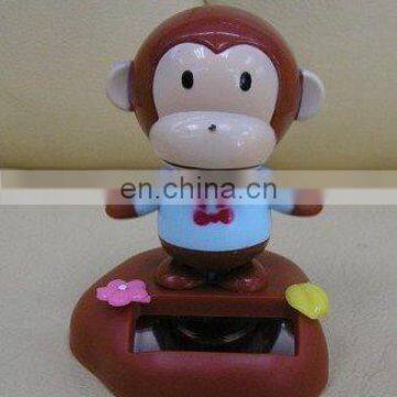 lucky monkey of filp flap solar toy