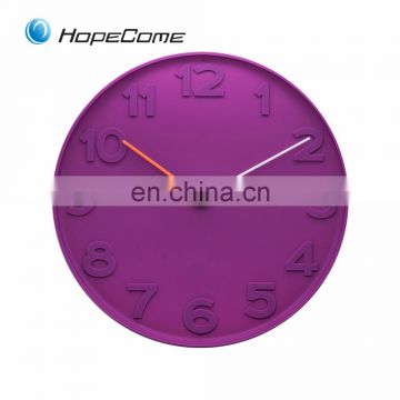 Chinese Manufacturers Custom Battery Silicone Wall Clock