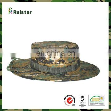 Camouflage Breathable Cotton Fishing Bonnet Jungle Bucket Hat