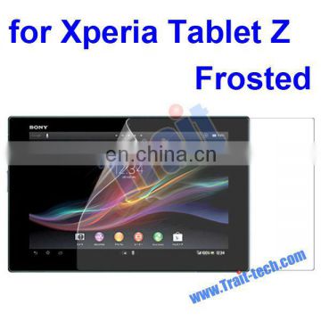 China Cheap Frosted Screen Guard for Sony Xperia Tablet Z Matte Screen Protector Film