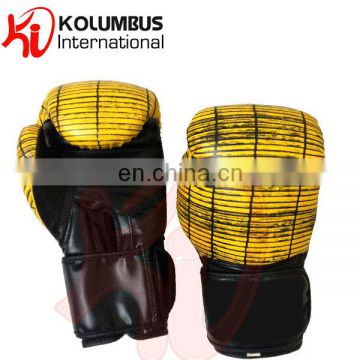 Tatami pattern boxing gloves, printed boxing gloves, synthetic leather boxing gloves