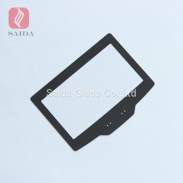 custom 0.7mm 1.1mm chemical strengthened glass cover lens for TFT Touch Panel Computer