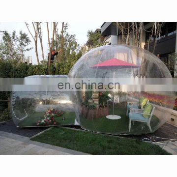 Transparent commercial inflatable tent, clear inflatable tent, inflatable bubble tent for sale