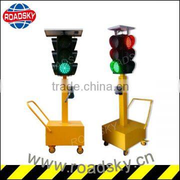 Solar Mobile Traffic Light Used For Traffic Safety