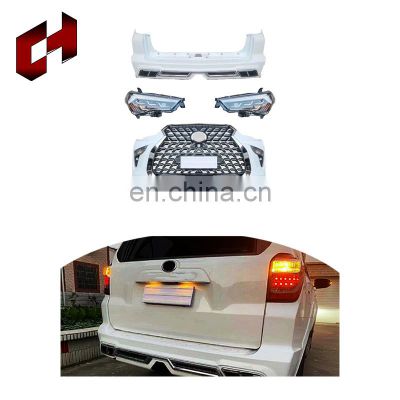 CH Hot Selling Perfect Fitment Front Bumper Mudguard Headlamps Full Kits For Toyota 4 Runner 2010-2020 To Lexus Lx