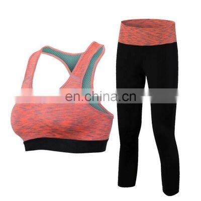 Women's High Impact yoga suit Running Padded Yoga Bra Race back Active wear Bras