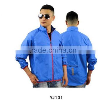 Blue Outdoor Sporting Cloth /Bycycle Cloth for Man with Pocket