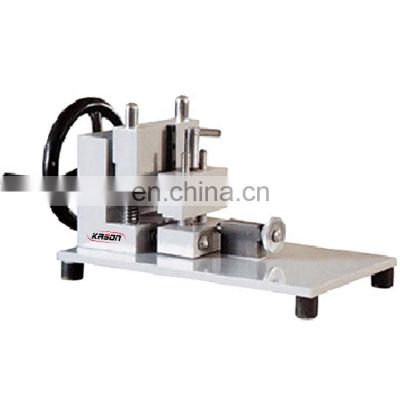 QK-20 Plastic V Type Sample Cutting Manual Notching Machine For Charpy And Izod Impact Specimen