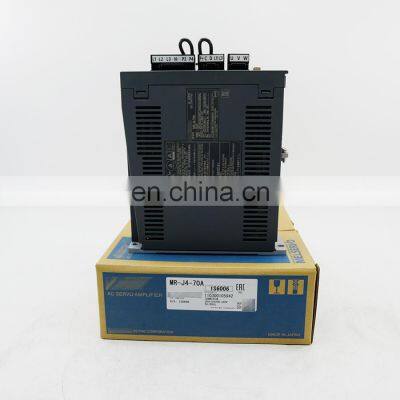 MR servo drive MR-J4-70A amplifier drive module unit 220V 750W 7.5kw Logic Controller PLC servo drive