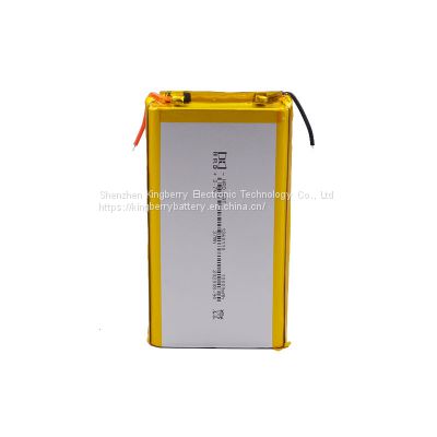 Lithium Polymer battery 1260100 size of 10000mAh capacity with PCB board