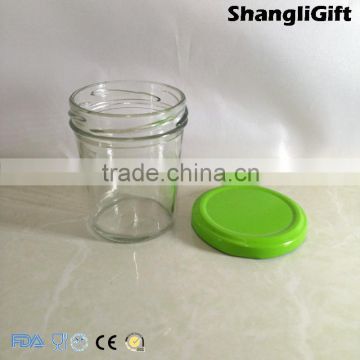 Transparent Caviar Glass 115ml Pickles Jar Glassware OEM