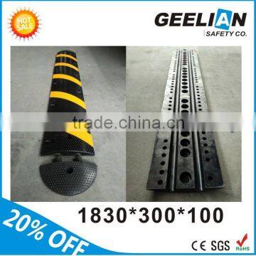 Plastic Rubber Road Safety Speed Humps