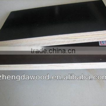 Two time hot press black film 15mm 1250x2500 film faced plywood