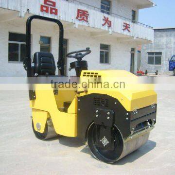 small ride-on double drum roller,road roller,Japan engine and bearing 20HP,Max.working weight 1480kgs,CE prove