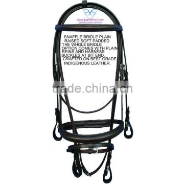 Snaffle Bridle With Flash Noseband 4/8..