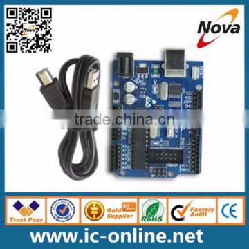 Newest Version Microcontroller Atmega328 UNO R3 Development Board with Cable and Pin Header