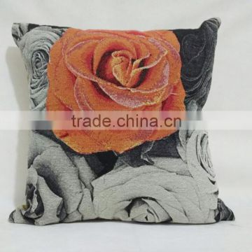 Plus Decorative pillow, sofa cushion Vintage Luxury Linen Photo Print Fancy Cushion Cover Wholesale Pillow Case