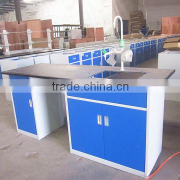 Kitchen stainless steel sink work table/stainless steel drawers lab work bench/selling lab furniture