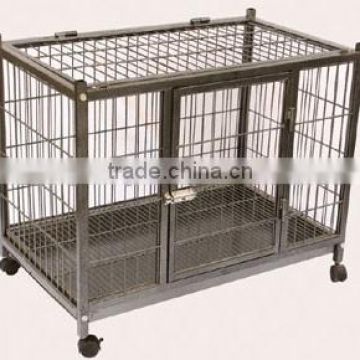 High Duty Metal Dog Cage With 4 Wheels