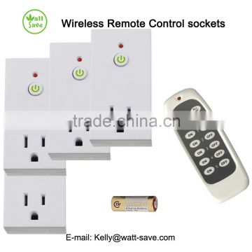 Smart Wireless Remote Control Socket Switches US Plug K21 4+1