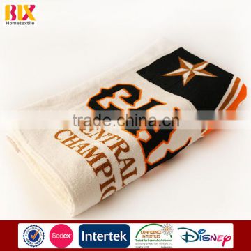 2015 new products in china 100% cotton cheap personalized printed beach towels