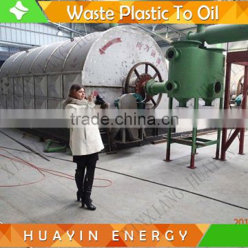 Gained patent pyrolysis machinery for waste plastic to oil