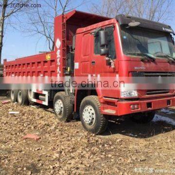 Used/Secondhand HOWO dump truck 8x4