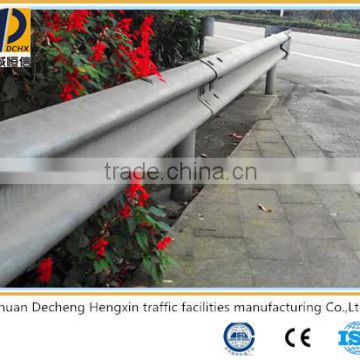 Zinc coating hot dipped galvanized steel guardrails for sale
