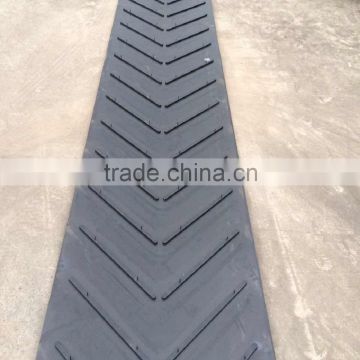 new age products ribbed conveyor belt for wod used