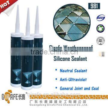 Sliding door silicone sealant