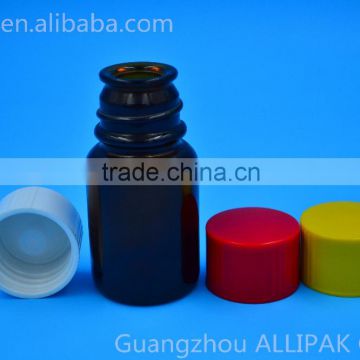 30ML amber sample glass bottle type--B with phenolic cap