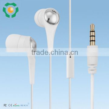 Hot sell new design in ear stereo mp3 earphone in bulk