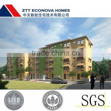 prefabricated multi-storey apartment for school, hotel and residential