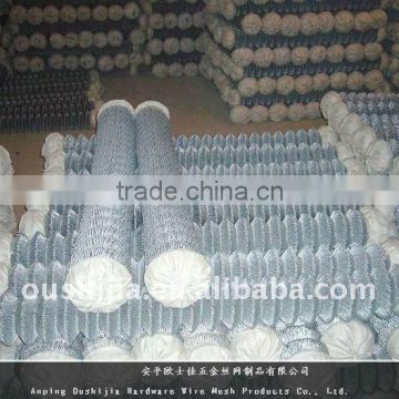 Hot-dip galvanized chain link fence